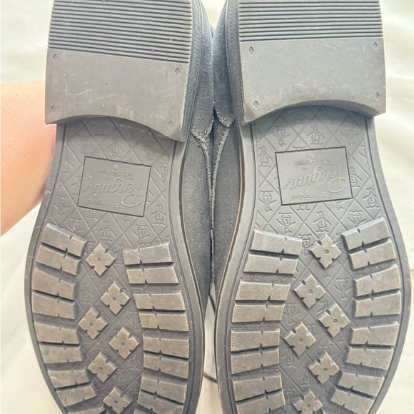 Original Penguin Leather Chukka Boots Gray Men’s Size 12 Casual Lace Up - Picture 4 of 7